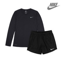 [SET] 나이키 우먼스 드라이핏 롱슬리브+반바지