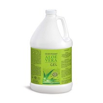 알로에 베라 젤 3.8L(1갤런) 갓 재단된 식물에서 추출한 100% 함유 파우더 아님 잔탄 없음 끈적한 잔류물 없이 됩 3.8L (128온스)