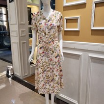 BCBG 비씨비지 여름23 키치니 프린트 원피스 B2M5O642