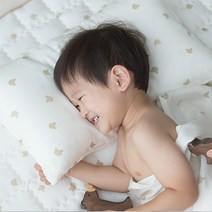 불로홈 유아 아기 꼰사인견 패드 쿨매트 신생아 사계절 고밀도 광목 토퍼 면 S(70x100cm), [토이카]