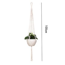 마크라메 재료 가랜드 우드볼 실 월행잉 가림막커튼 macrame plant hanger baskets flower pots holder 발코니 벽걸이 화분 장식 매듭이 있는 홈, f