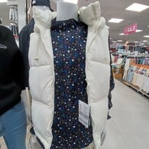 뱅뱅 DP03 여성 후드 웰론 패딩 조끼 CEJ653