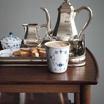 [Royal Copenhagen]로얄 코펜하겐 블루 플루티드 플레인 써모 머그 300ml, 단품 1101499