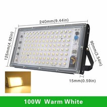 IP65 방수 등급 150W 100W 50W Led 투광 조명등 220V 옥외 조명 라이트 조경 야외 방수 조명 정원 램프, 01 220V