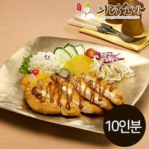 의령소바 메밀 치즈돈까스 10인분 에어프라이어 냉동 순살 육즙, 10개