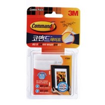 [코맨드] 벨크로테이프 세트 17203 혼합 6set