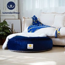 WonderPouf L사이즈 블루 애견 쿠션 방석 고양이 쿠션, 없음, 상세설명 참조