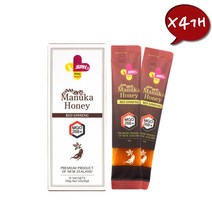 [뉴질랜드직배송] SPH 스틱꿀 천연 홍삼 + 뉴질랜드 마누카꿀 MGO 268+(UMF 10+) 10g*15개 (150g Net) - 0504RG_X4, 1개