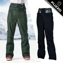 푸조 보드/스키복 남여공용 긴바지 (FZ904-1) 블랙_쿠