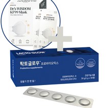 덴티스 락토글로우 구강유산균 30정 입냄새 치아 잇몸