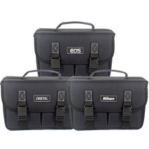 기타 미러리스 dslr 카메라 가방 EOS 소니 니콘 다용도가방 어깨끈 포함 소형 중형 대형, 02_중형가방 EOS
