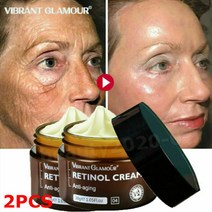 2x VIBRANT GLAMOUR Retinol Face Cream Anti-Aging Remove Wrinkle Firming Lifting