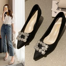 프리미엄 여성 하이힐 굽 신발 3종