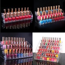 아크릴 매니큐어 진열대 정리함, 3단 x 1