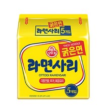 오뚜기 라면사리 굵은면, 5개
