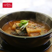 [청춘생고기] 청춘 얼큰장터국밥 1kg 4팩 (총 4kg), 순한맛 2팩／매운맛 2팩
