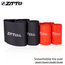 자전거 림테이프 튜브 ZTTO 뚱뚱한 자전거 두꺼운 림 테이프 3.0 MTB 눈 Biyc, 07 26inch x 65mm RED