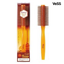일본V.S/허니 테일Comb 롤브러쉬/꼬리빗/가르마빗/빗/헤어롤, H-1001 허니롤브러쉬