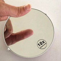 한쪽 별도의 욕실 거울 교체 용 10X 7X 5X 3X 배율, 3X Magnifying