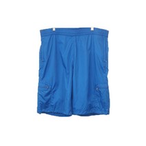 KOLON SPORT 폴리 아웃도어 반바지 블루 (남성 85)