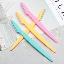 2P 일자형 눈썹칼 눈썹면도기 눈썹제모 눈썹손질칼 눈썹다듬이 눈썹정리 눈썹칼, 상세페이지 참조