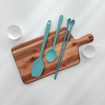 국산 실리콘조리도구 실리콘 키친툴 세트, 밀크 코코아, 3종 A세트