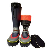 남성용 민물낚시 고무 무릎장화 웨이더 미끄럼 방지