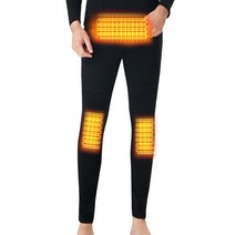 캠핑 겨울용 온열 속옷 USB 배터리 전원 전기 보온 난방 모터사이클 의류 긴 바지 남성 및 여성용 전기, 05 Male Pants_03 L