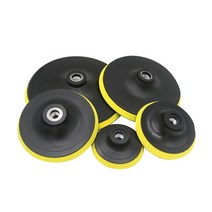 전동 그라인더용 3인치 4인치 5인치 벨크로 원형 샌딩패드, 3인치 샌딩패드