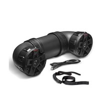 BOSS 오디오 시스템 UTV4B ATV UTV 방수 사운드 - 4인치 스피커 1인치 트위터 내장 앰프 블루투스 12V 차량을 위한 간편한 설치, 6.5