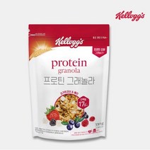 켈로그 프로틴 그래놀라 요거트큐브 & 베리 시리얼, 330g, 5개