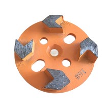 연마기 4 인치 100mm 다이아몬드 세그먼트 본드 바닥 연마 패드 석재 연삭 콘크리트 포함, [04] 120, [01] 4 inch