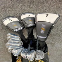 젝시오 남성 XXIOMP1100 남성용 골프 클럽 풀 세트 그라파이트 샤프트 헤드 커버 포함, 10.5 SR no bag