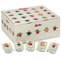 100개입 일회용잼 믹스 5가지맛 다보 darbo 25g, 단품