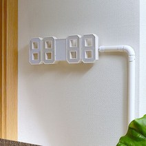 [∂LL7] 케이블 전선 몰딩 보호관 스몰형 흰색 흰색캡 덮개 고정 카바 커버 몰드 코너 정리 배선 쫄대_h§eEA, §본상품§e
