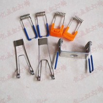 방진 스프링 고정 브래킷 클립 버클 diy led 천장 조명 통로 조명 크리스탈 스포트라이트 downlight wall lamp, 블루 스프링 40mm