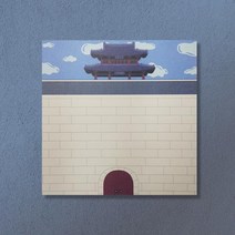 우리나라너무예뻐 대구는너무예쁘다 대구읍성 메모지 전통메모지 한국디자인 전통굿즈 관광기념품 한국굿즈★jun☆a, ※­선택:상품선택▣