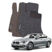 카마루 BMW 5시리즈 GT 투어링 전차종 내츄럴코일 카매트 개선형 신제품, 내츄럴코일매트1+2열 그레이, BMW 5시리즈- F10 X-Drive LCI (14~16)