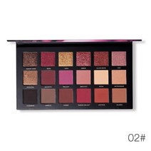 UCANBE 유캔비 사막 로즈 아이섀도우 18컬러 메이크업 팔레트, 01. 18g, 02. 02호