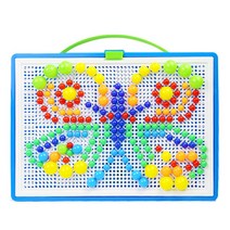NEW지능계발교구 3d퍼즐 버섯스파이크296PCS