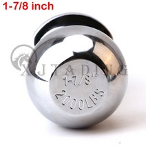 ATV UTV 범용 부품 액세서리 수위치 오프로드 툴킷 안장 스토리지백 / 48mm50mm2 인치 견인 볼 내구성 트레일러 부품 커넥터 커플 링 범퍼 히치 핀 견인 볼 256, 빨간색