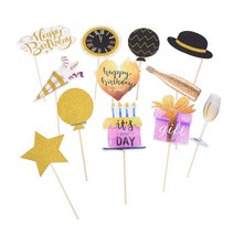 웨딩 생일 파티 사진 부스 소품 재미 있는 마스크 모자 콧수염 입술 포토부스 액세서리 크리스마스 베이비 샤워 장식, B04, [06] B04