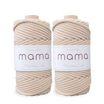 마타타 마크라메 재료 프리미엄 컬러 스트링 우동끈 콘사 2p세트(50야드), 250g/50yd/45m (2p세트), 12.피치(스트링콘사)