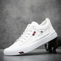 남자 스니커즈 가을 베이직 캐주얼 가죽 스니커즈