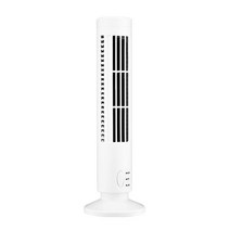 천장팬 실링팬 서큘레이터무소음 블레이드리스 USB 스탠딩 타워 팬 바닥 에어컨 수직 큰 풍력 에너지, 01 White
