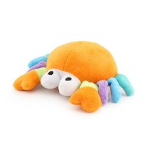 강아지 번역기 알낳는닭 만득이 인형 커피츄 간식 로봇 plush squid dog toy soft plush pet toy 게 씹기 프레스 sound squeak toys, P