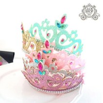 클로이샵 여아 공주 왕관 머리띠 국내배송