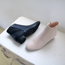 225-270mm 발볼 넓은 빅 사이즈 앵클 부츠 발큰여자신발 3cm 5cm