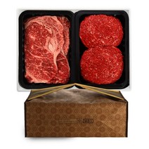 아름다운정성 한우로스정육6호 등심400g 불고기400g 실속선물세트 프리미엄 해썹인증 가족모임 홈파티 명절 캠핑 여행 구이 전 양념 반찬 이유식 선물세트, 1세트