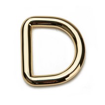 파이프 D링 19MM - 라이트골드, 단품
